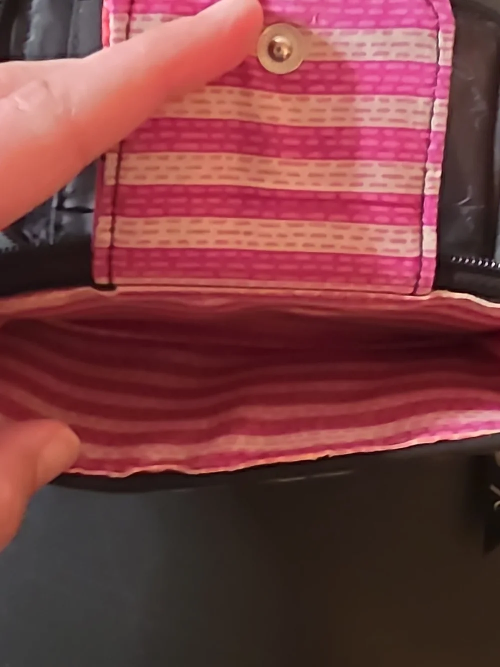Vera Bradley Quilted Floral Card & ID Holder in Pink Multi